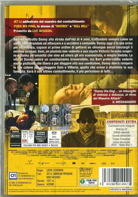 Danny the Dog di Louis Leterrier - DVD - 2