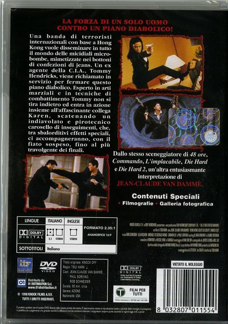 Hong Kong colpo su colpo di Tsui Hark - DVD - 2