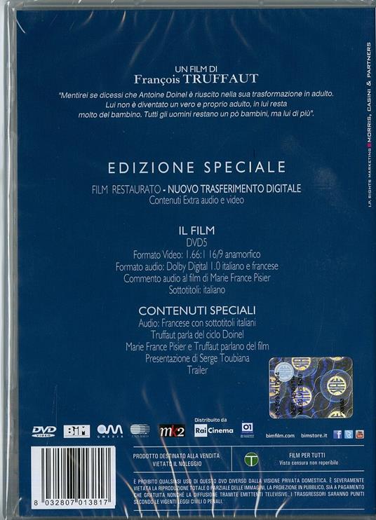 L' amore fugge di François Truffaut - DVD - 2