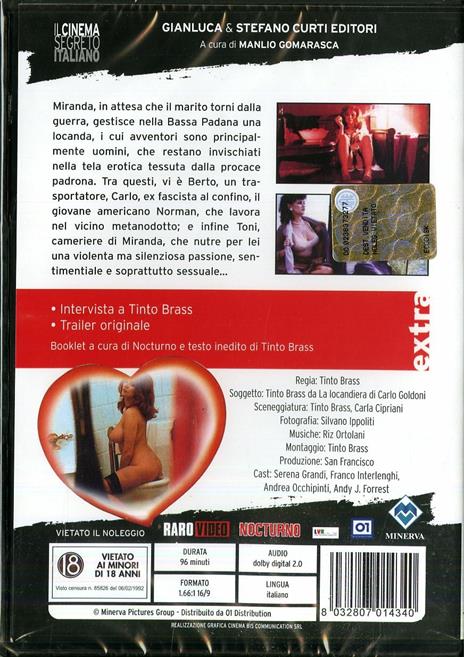 Miranda di Tinto Brass - DVD - 2