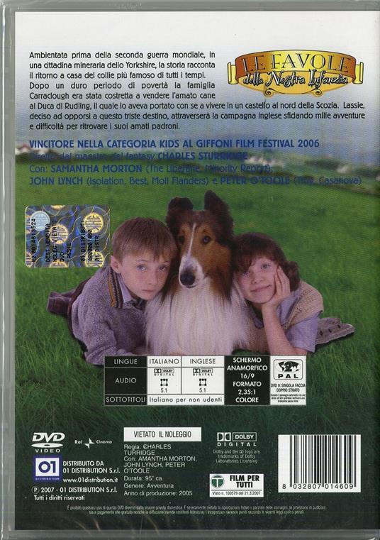 Lassie di Charles Sturridge - DVD - 2