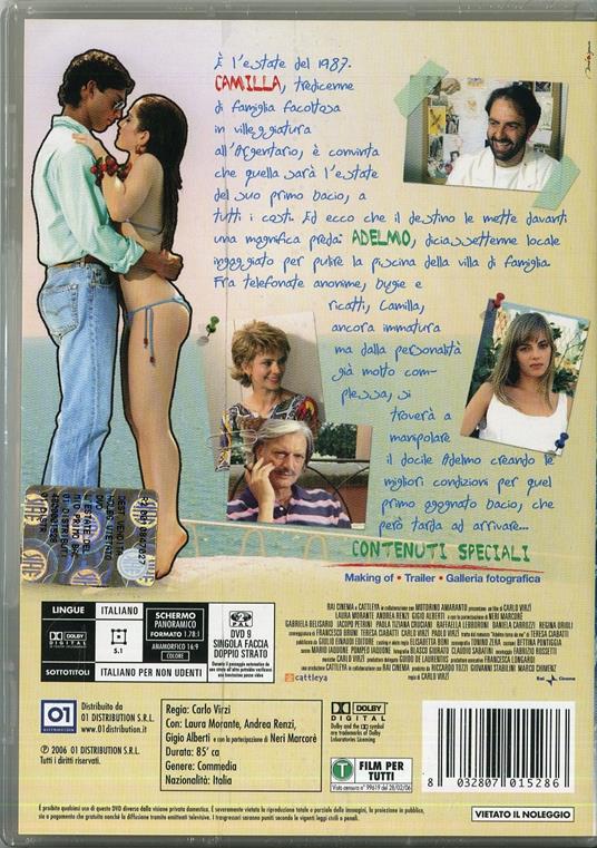 L' estate del mio primo bacio di Carlo Virzì - DVD - 2