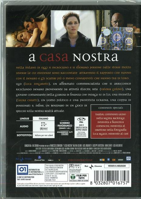 A casa nostra di Francesca Comencini - DVD - 2