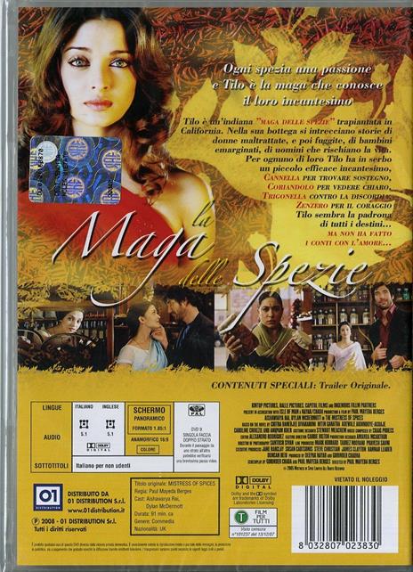 La maga delle spezie (DVD) di Paul Mayeda Berges - DVD - 2