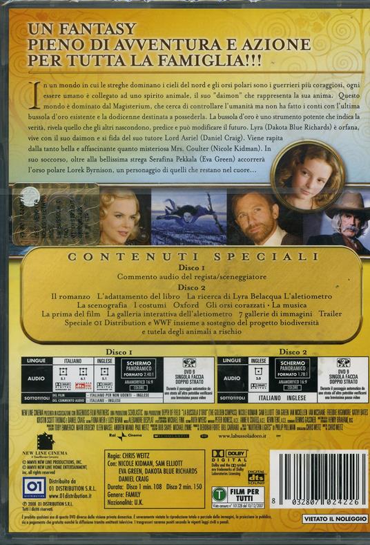 La bussola d'oro (2 DVD)<span>.</span> Special Edition di Chris Weitz - DVD - 2