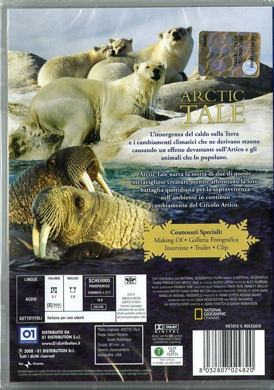 Artic Tale di Adam Ravetch,Sarah Robertson - DVD - 2