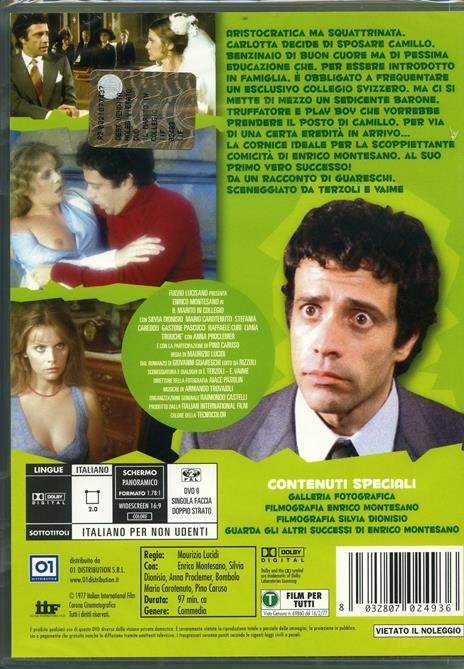 Il marito in collegio di Maurizio Lucidi - DVD - 2