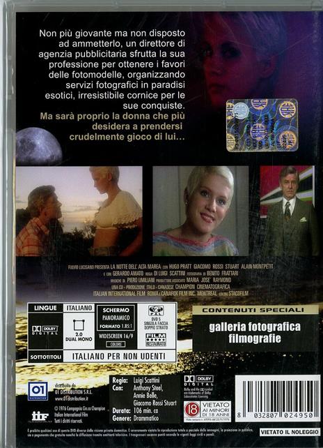 La notte dell'alta marea di Luigi Scattini - DVD - 2