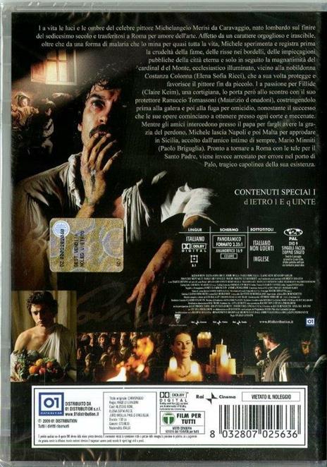 Caravaggio (DVD) di Angelo Longoni - DVD - 2