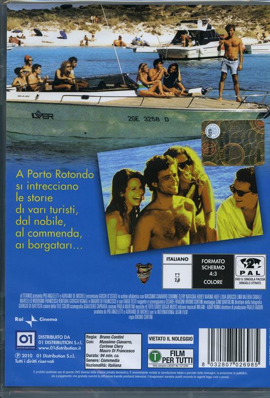 Giochi d'estate di Bruno Cortini - DVD - 2