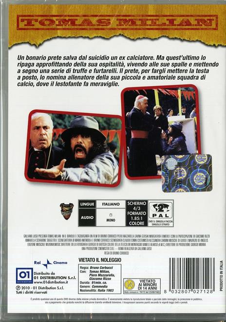 Il diavolo e l'acqua santa di Bruno Corbucci - DVD - 2
