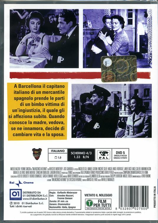 Malinconico autunno di Raffaello Matarazzo - DVD - 2