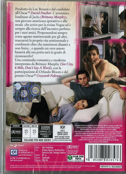 Amore e altri disastri di Alek Keshishian - DVD - 2