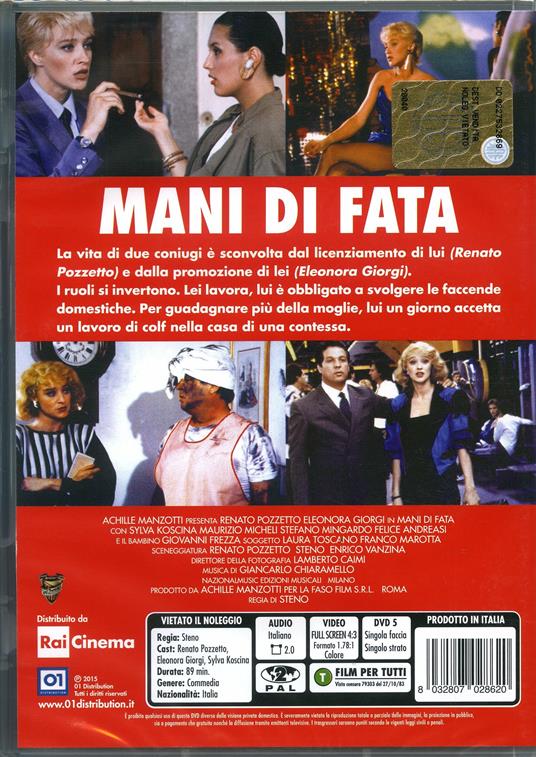 Mani di fata di Steno - DVD - 2