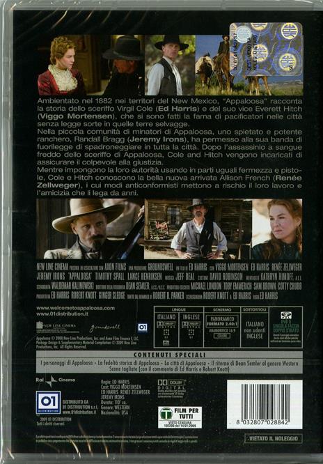 Appaloosa di Ed Harris - DVD - 2