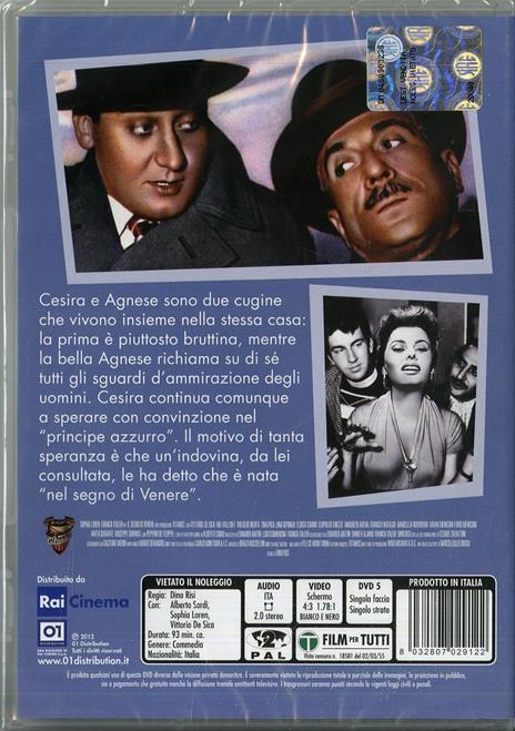 Il segno di Venere di Dino Risi - DVD - 2