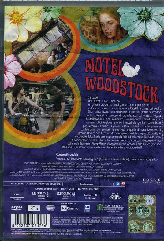 Motel Woodstock di Ang Lee - DVD - 2