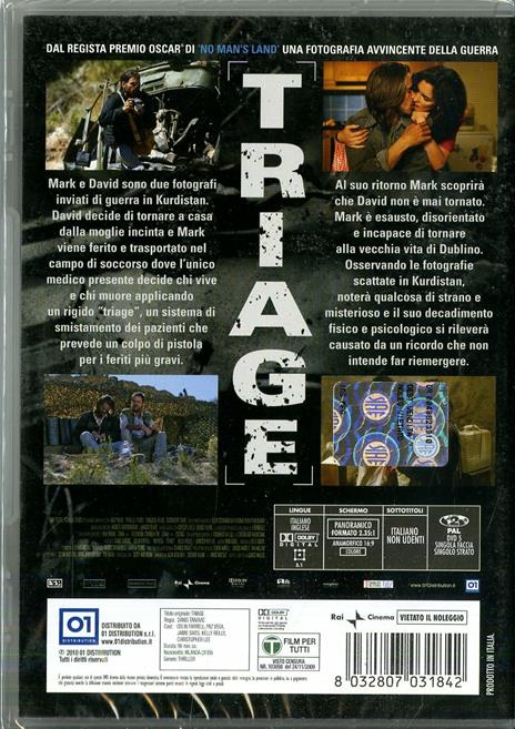 Triage di Danis Tanovic - DVD - 2