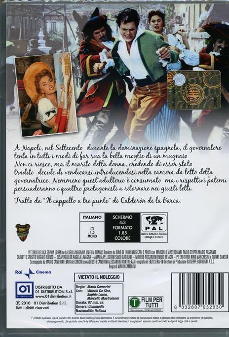 La bella mugnaia di Mario Camerini - DVD - 2