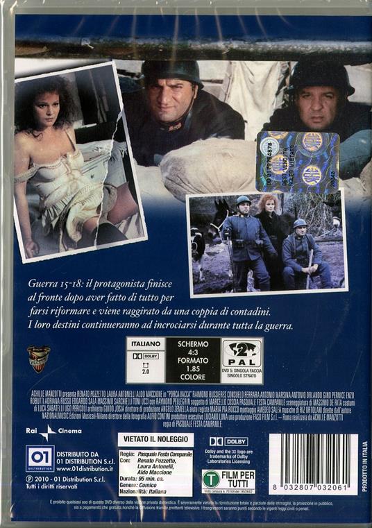 Porca vacca di Pasquale Festa Campanile - DVD - 2