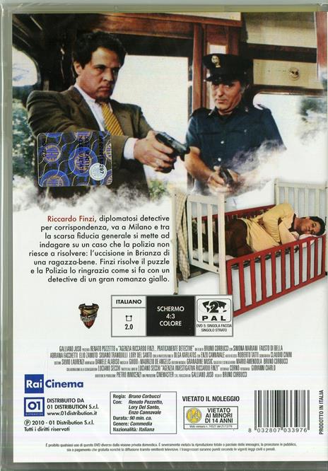 Agenzia Riccardo Finzi... praticamente detective di Bruno Corbucci - DVD - 2