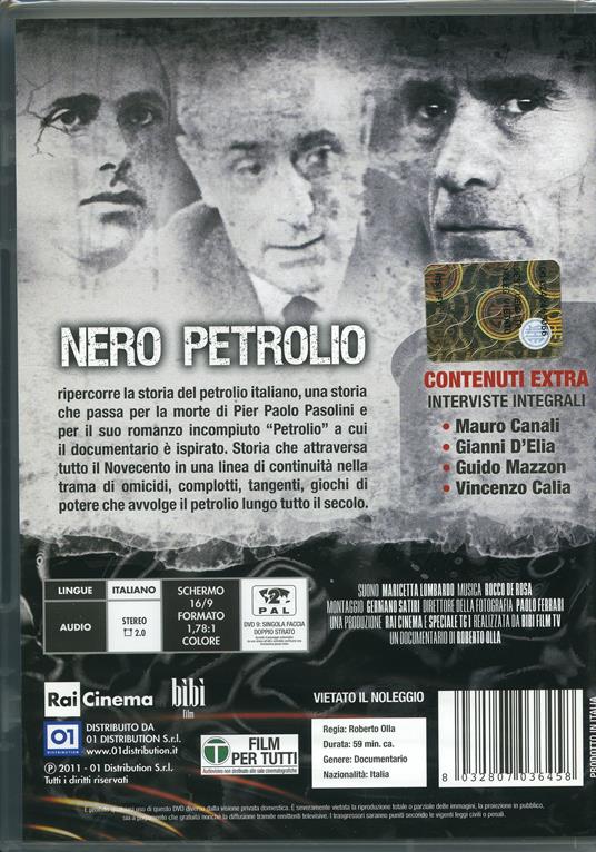Nero petrolio di Roberto Olla - DVD - 2