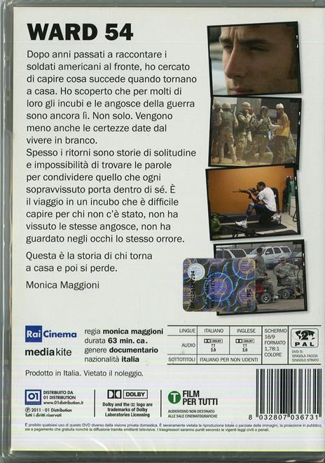 Ward 54 di Monica Maggioni - DVD - 2