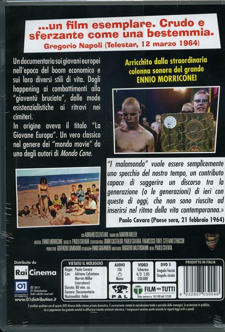 I malamondo di Paolo Cavara - DVD - 2
