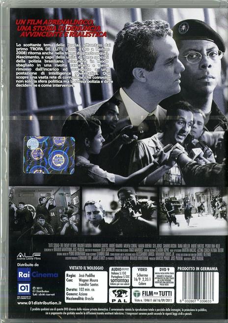 Tropa de elite 2 (DVD) di Josè Padilha - DVD - 2