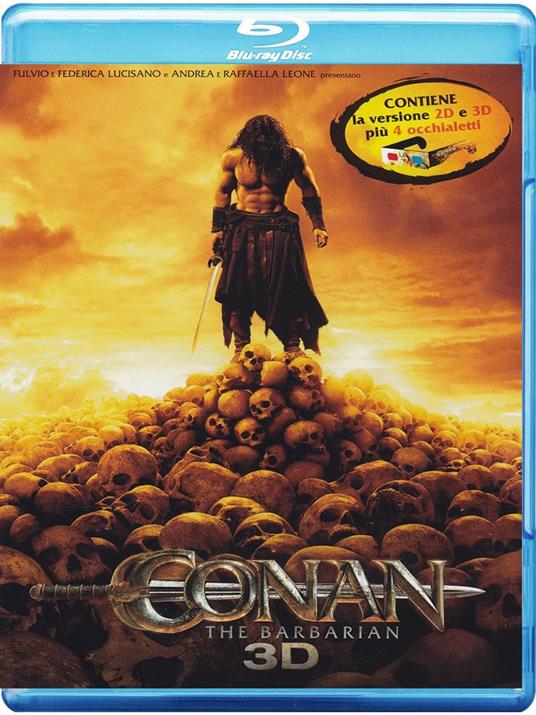 Conan the Barbarian 3D (Blu-ray + Blu-ray 3D) di Marcus Nispel