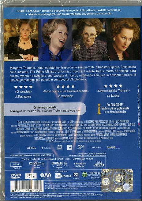 The Iron Lady (DVD) di Phyllida Lloyd - DVD - 2