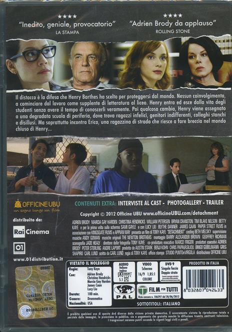 Detachment. Il distacco di Tony Kaye - DVD - 2