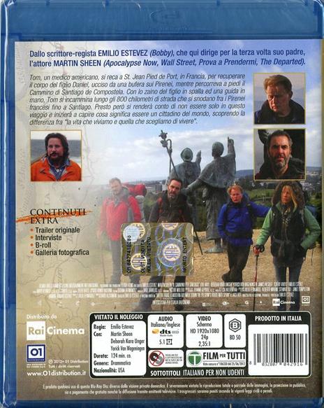 Il cammino per Santiago di Emilio Estevez - Blu-ray - 2