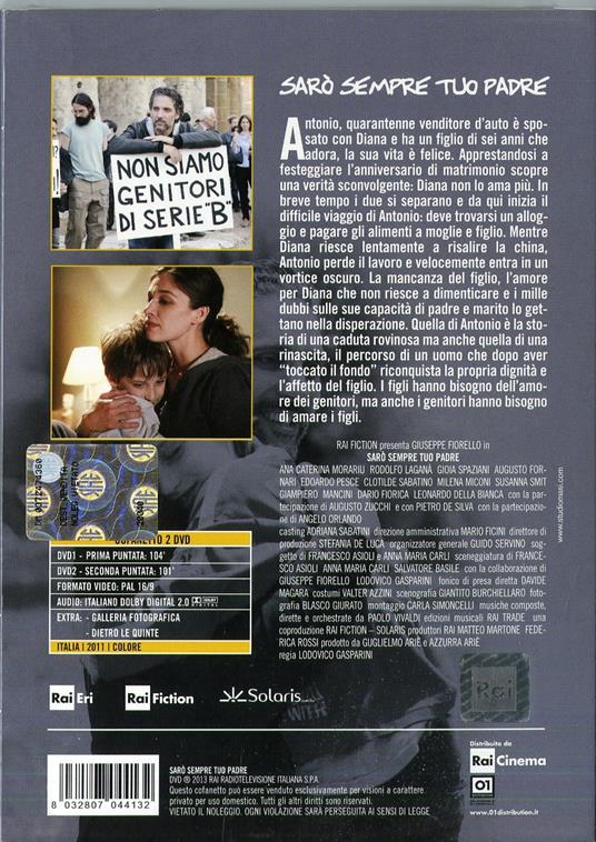 Sarò sempre tuo padre (2 DVD) di Lodovico Gasparini - DVD - 2