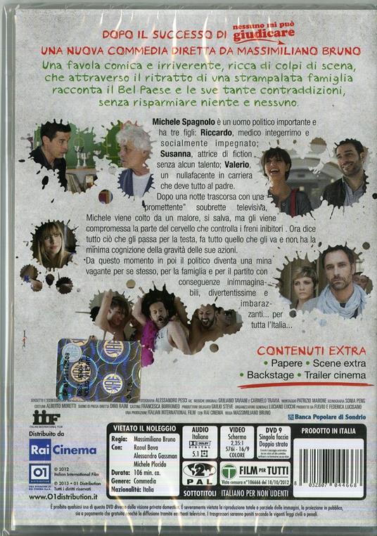 Viva l'Italia di Massimiliano Bruno - DVD - 2