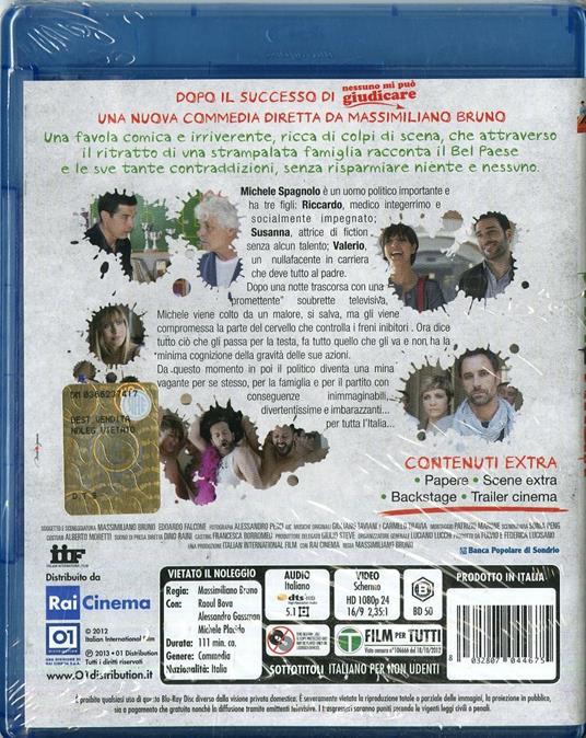 Viva l'Italia di Massimiliano Bruno - Blu-ray - 2