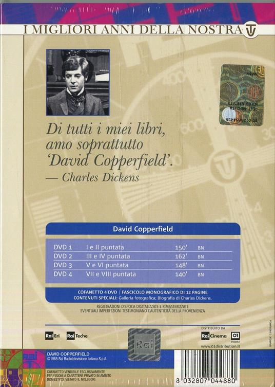 David Copperfield (4 DVD) di Anton Giulio Majano - DVD - 2