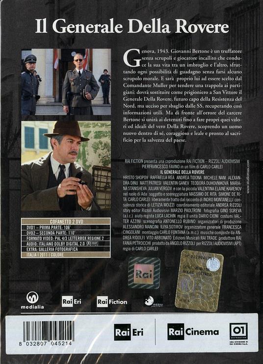 Il generale Della Rovere (2 DVD) di Carlo Carlei - DVD - 2