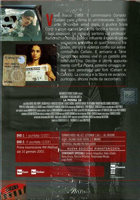 La Piovra 10 (2 DVD) di Luigi Perelli - DVD - 2