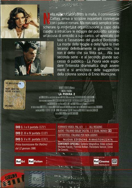 La piovra 2 (3 DVD) di Florestano Vancini - DVD - 2