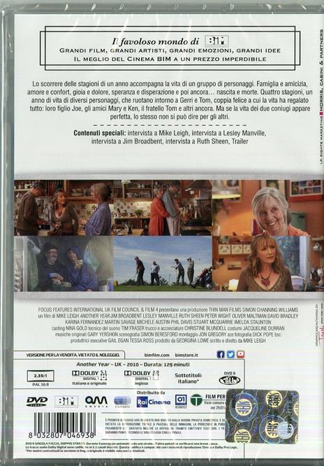 Another Year di Mike Leigh - DVD - 2