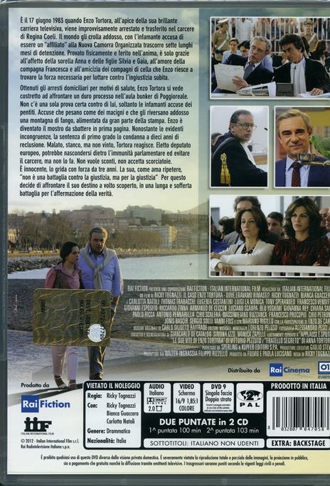 Il caso Enzo Tortora. Dove eravamo rimasti? di Ricky Tognazzi - DVD - 2