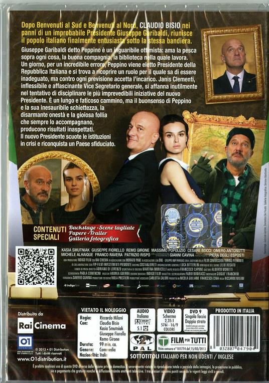 Benvenuto Presidente! di Riccardo Milani - DVD - 2