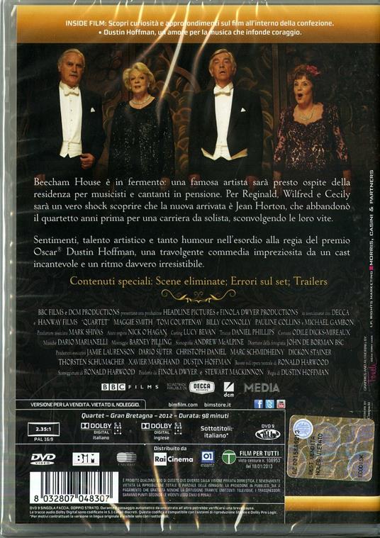 Quartet di Dustin Hoffman - DVD - 2