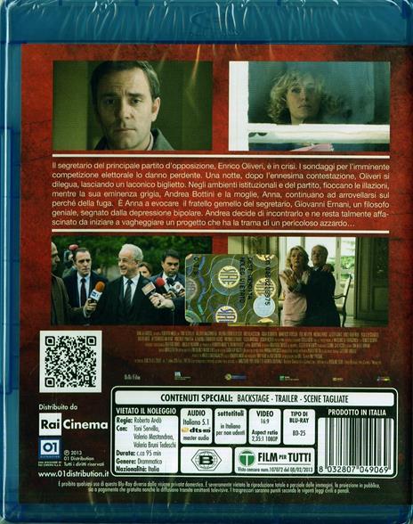 Viva la libertà di Roberto Andò - Blu-ray - 2