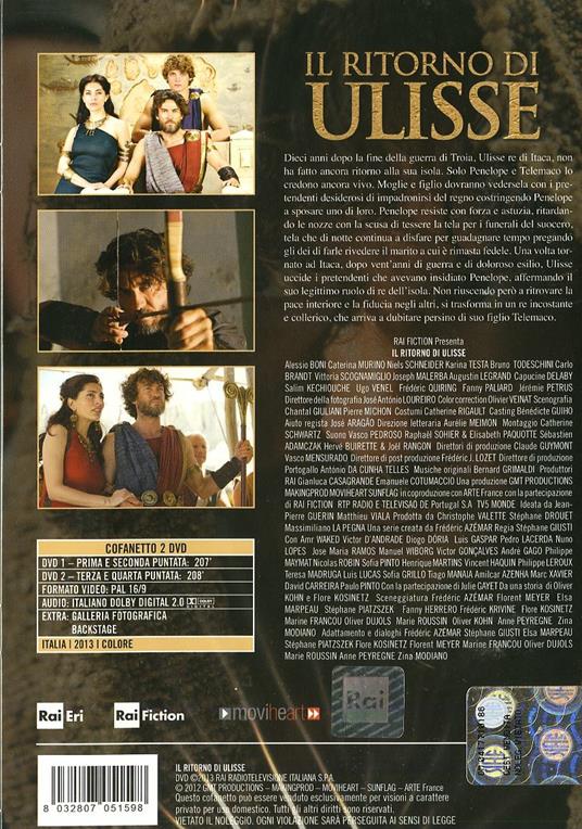 Il ritorno di Ulisse (2 DVD) di Stéphane Giusti - DVD - 2