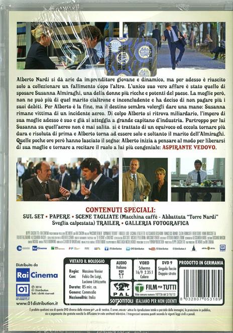 Aspirante vedovo di Massimo Venier - DVD - 2