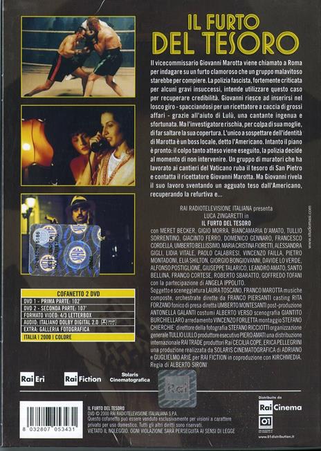 Il furto del tesoro (2 DVD) di Alberto Sironi - DVD - 2