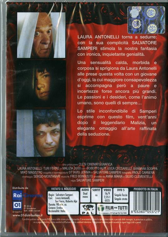 Malizia 2000 di Salvatore Samperi - DVD - 2