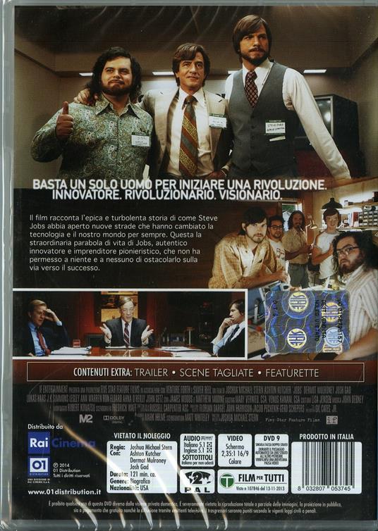 Jobs (DVD) di Joshua Michael - DVD - 2
